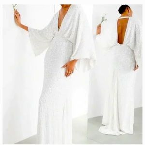 ASOS Sequined Wedding Dress. Brand new with tags